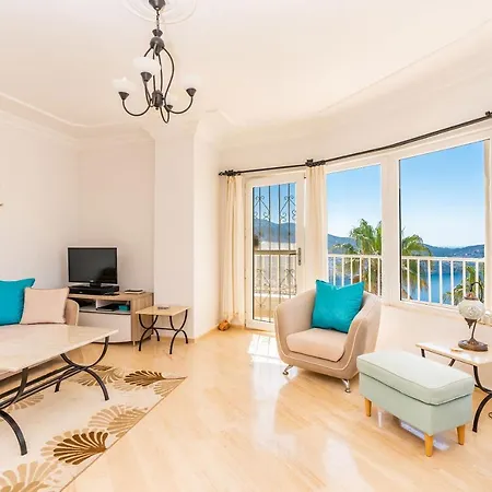 Duplex With Roof Terrace & Panoramic Sea View Daire Kaş
